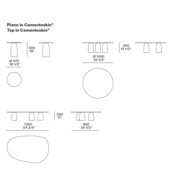 Strata Poliform Couchtisch