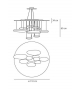 Mercury Artemide Hängeleuchte