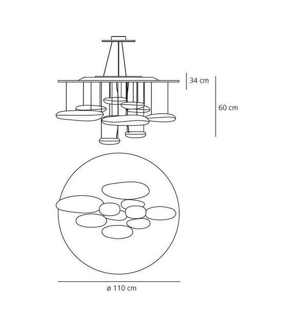 Mercury Artemide Hängeleuchte