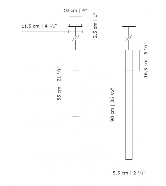 Plexi Karakter Lampada a Sospensione