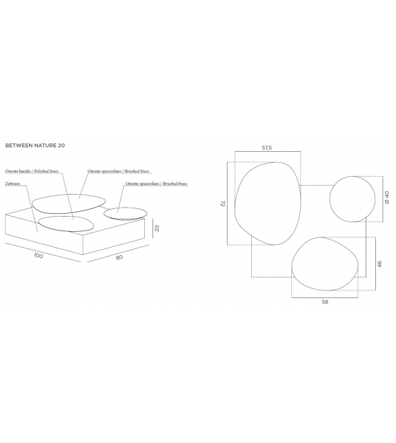 Between Nature DeCastelli Coffee Table