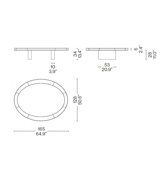 Table Monta Cassina Coffee Table