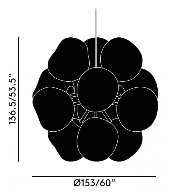 Melt Burst Tom Dixon Leuchter