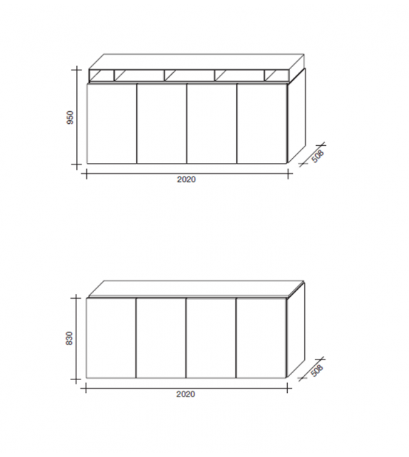 Florens Sideboard DeCastelli