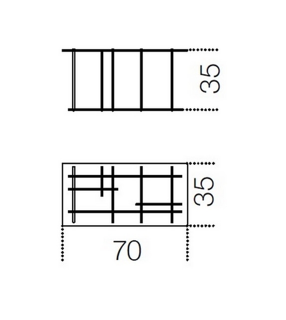 Tetris Couchtisch Gallotti&Radice