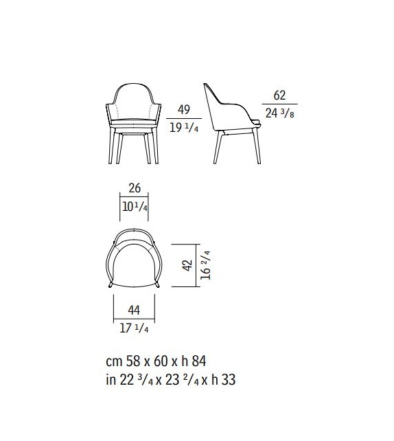 Lunaria Giorgetti Easy Chair