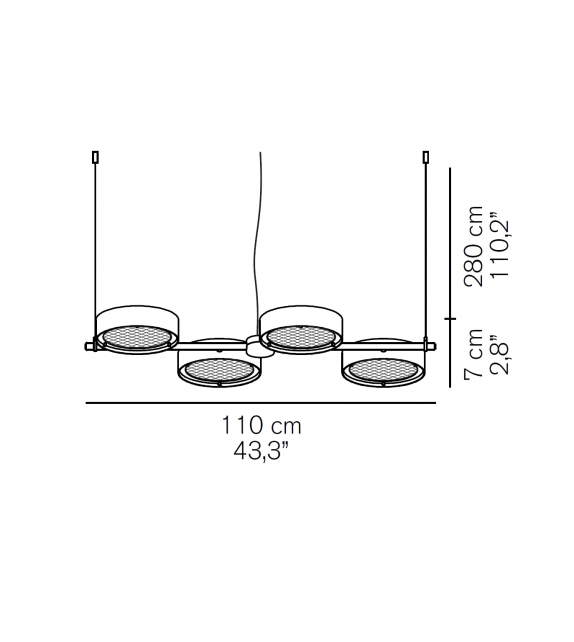 Berlin Oluce Pendant Lamp