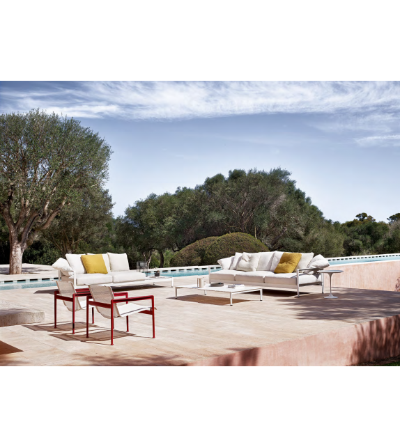 Lissoni Outdoor Collection Knoll Mesita