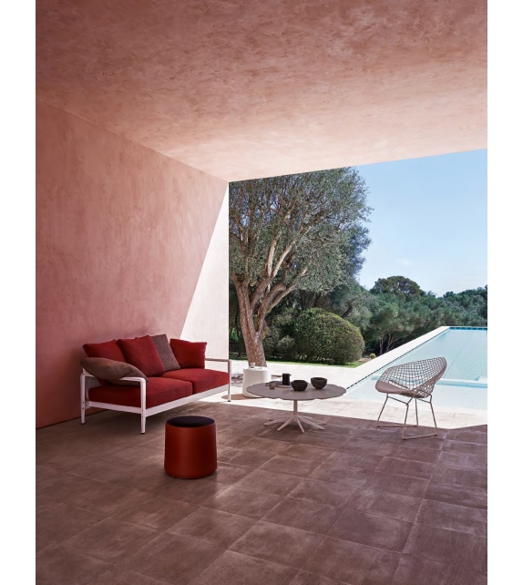 Lissoni Outdoor Collection Knoll Pouf