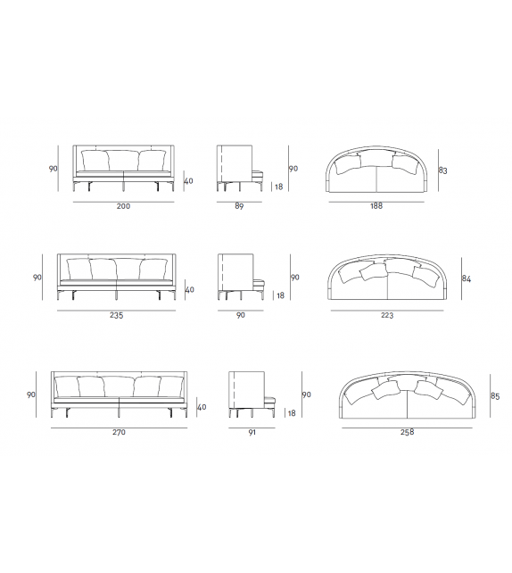 Clan Sofa Living Divani