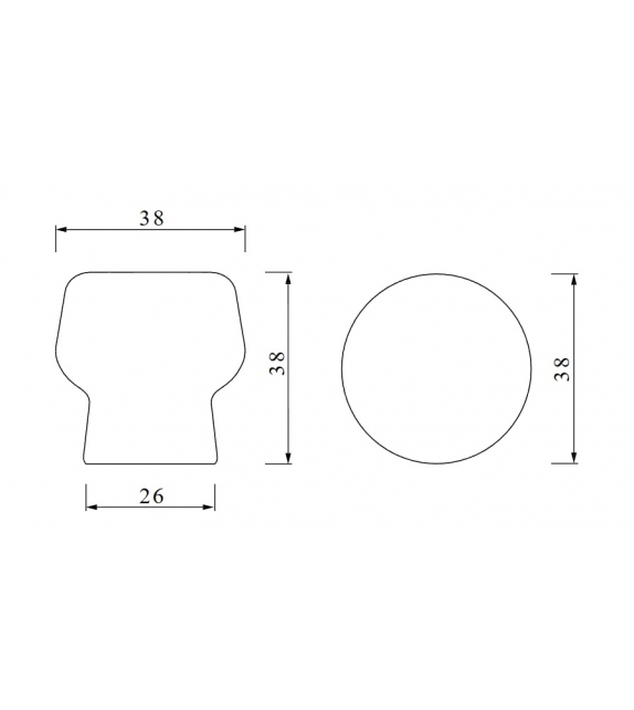 Corker No. 1 Marble ClassiCon Sgabello/Tavolino