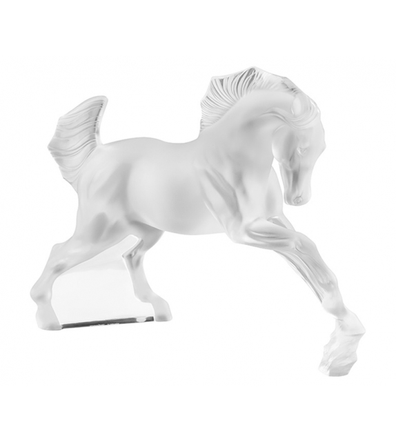 Horse Lalique Scultura