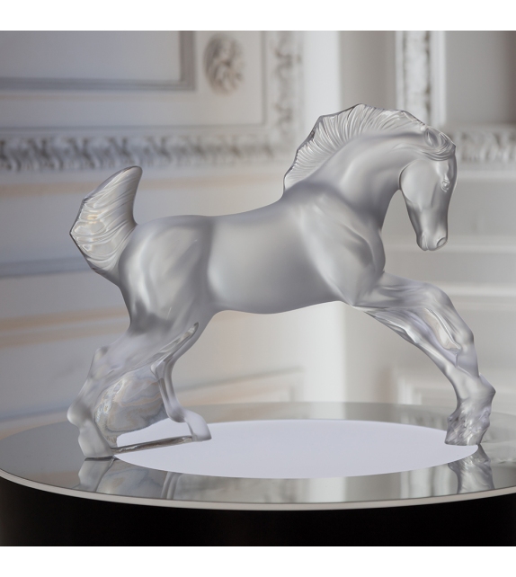 Horse Lalique Skulptur