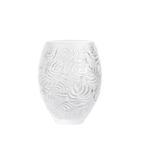 Feuilles Lalique Vase