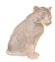 Sitting Tiger Grand Lalique Skulptur