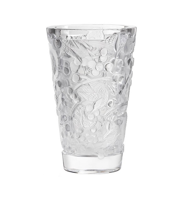 Merles et Raisins Lalique Vaso