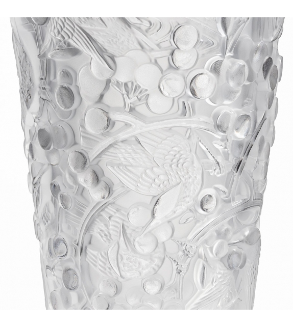 Merles et Raisins Vase Lalique