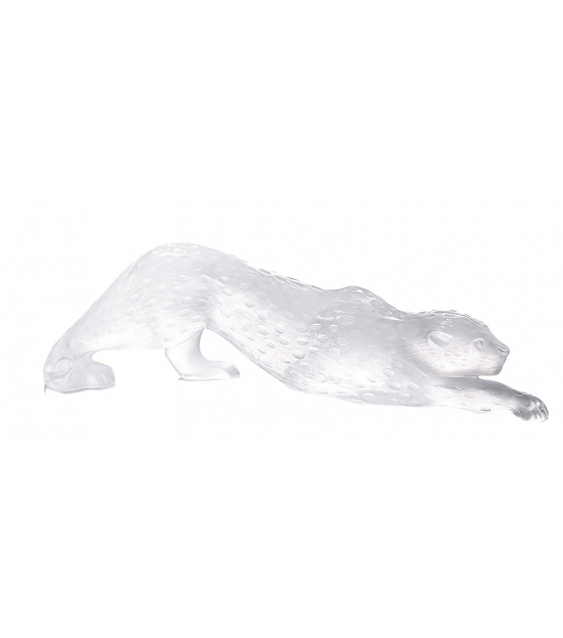 Zeila Panther Lalique Sculpture - Milia Shop