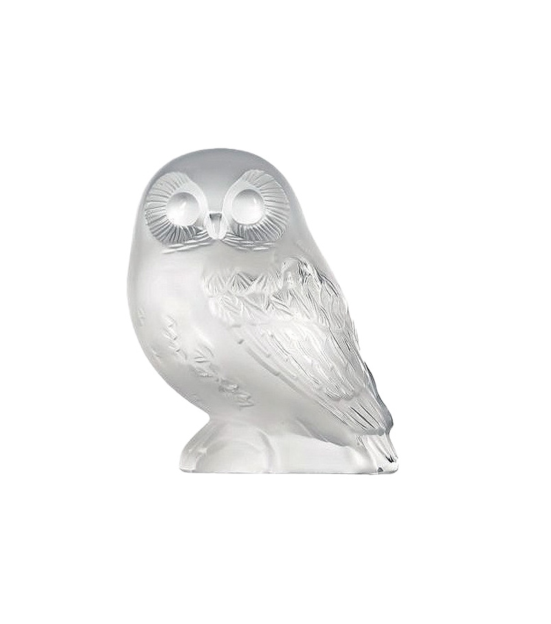 Shivers Owl Lalique Escultura