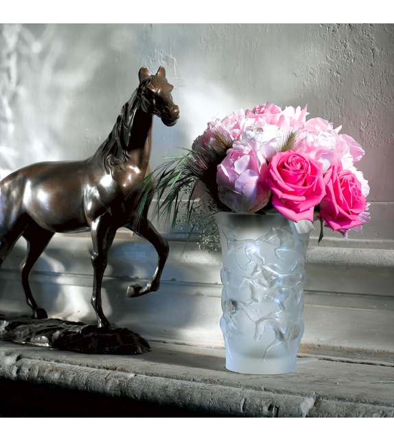 Mustang Vase Lalique