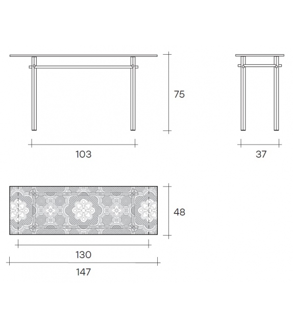 Cristaline Console Fiam