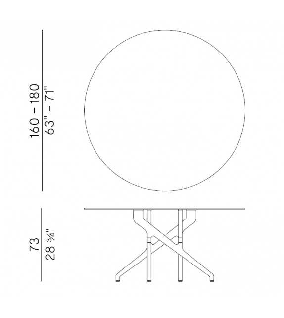 Torso Potocco Table