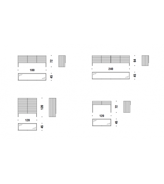 Rows Moroso Buffet