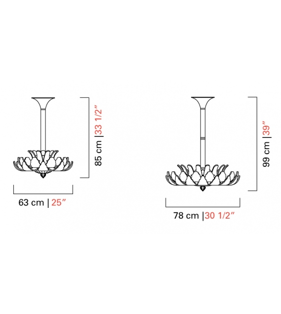 Rex Barovier & Toso Pendant Lamp