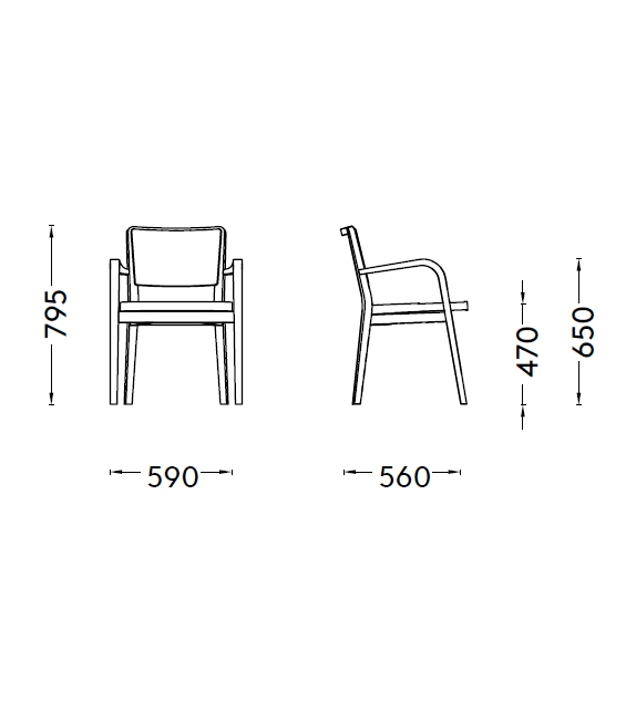 Nebbia Porro Chair