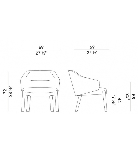 Concha Potocco Fauteuil