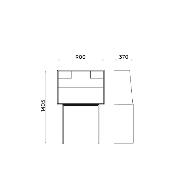 Linea Porro Writing Desk