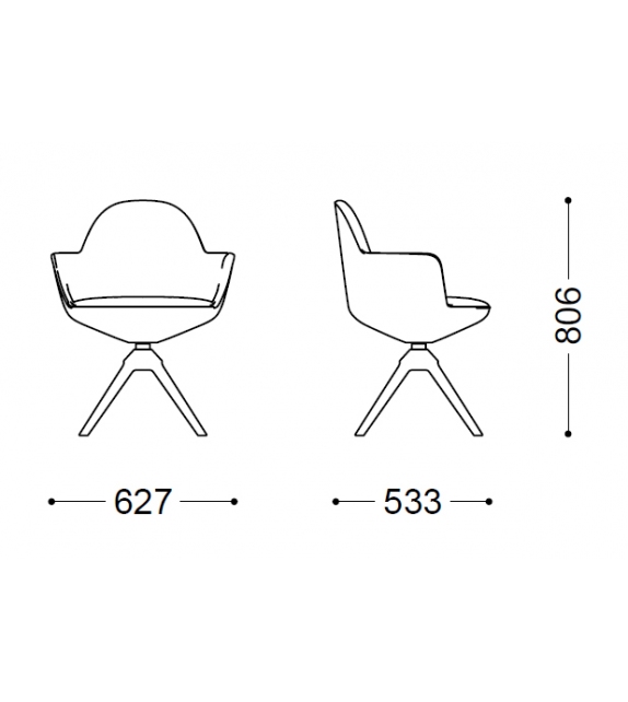 Romby Porro Small Armchair