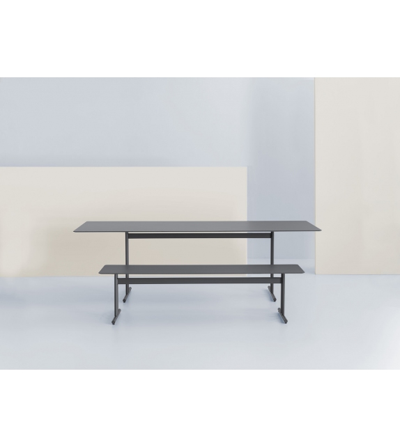 Graphic Outdoor Potocco Bench