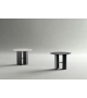 Double L Potocco Table D'Appoint