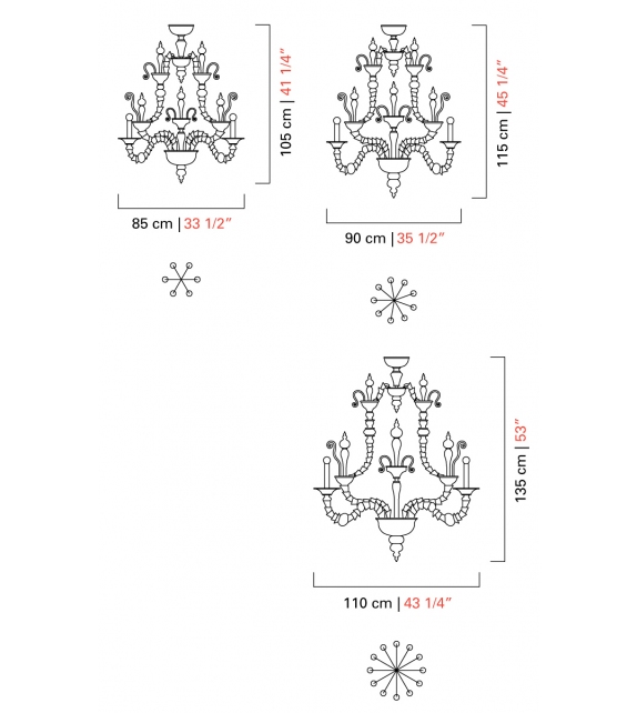 Riyadh Barovier & Toso Chandelier