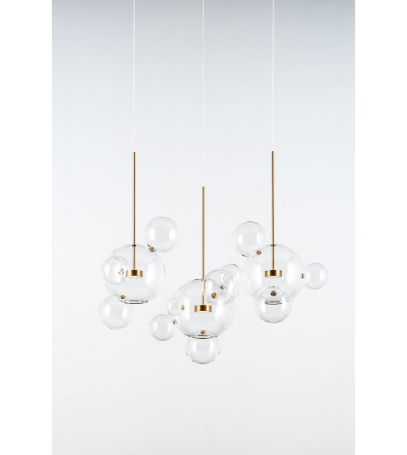 Bolle Linear Chandelier Giopato & Coombes Candelabro