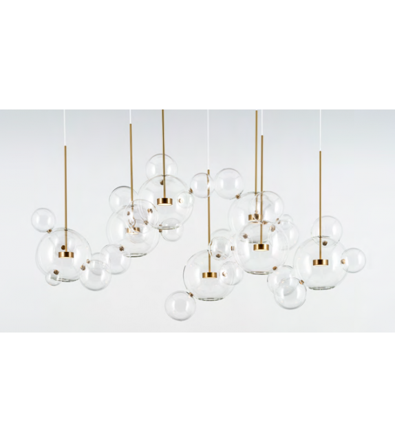 Bolle Zigzag Chandelier Giopato & Coombes Candelabro