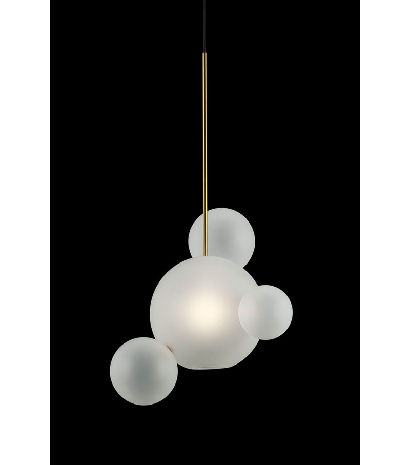 Bolle Frosted Pendant Giopato & Coombes Lampada a Sospensione