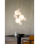 Bolle Frosted Circular Chandelier Giopato & Coombes