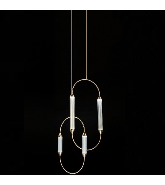 Cirque Chandelier Weave Giopato & Coombes Candelabro