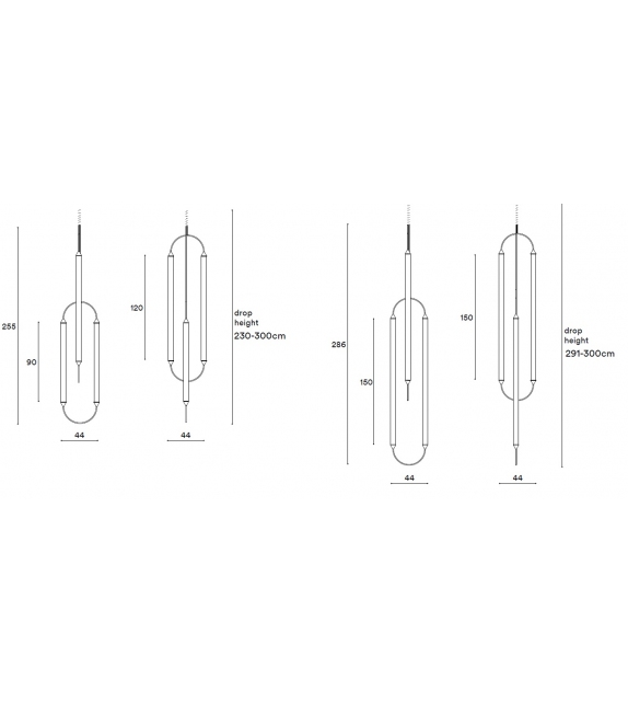 Cirque Chandelier Pivot Giopato & Coombes Candelabro