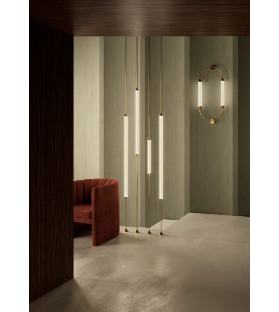 Cirque Floor-to-Ceiling Column Giopato & Coombes Lampada