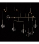 Dewdrops Linear Chandelier Giopato & Coombes