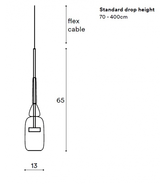 Flauti Pendant 02 Amethyst Giopato & Coombes