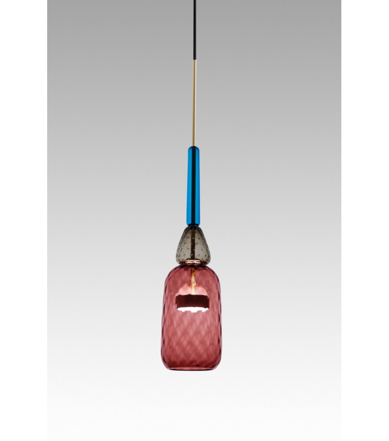 Flauti Pendant 02 Amethyst Giopato & Coombes