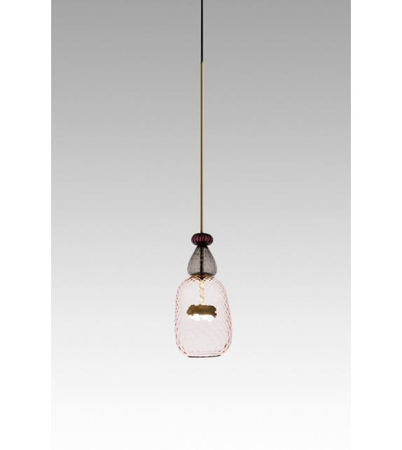 Flauti Pendant 06 Rose Giopato & Coombes Suspension