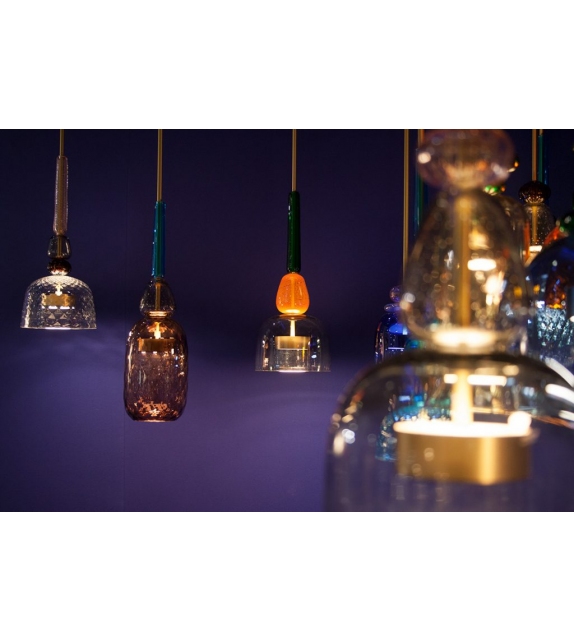 Flauti Pendant 07 Crystal Giopato & Coombes Suspension