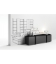 Suspance Sideboard Minotti Italia