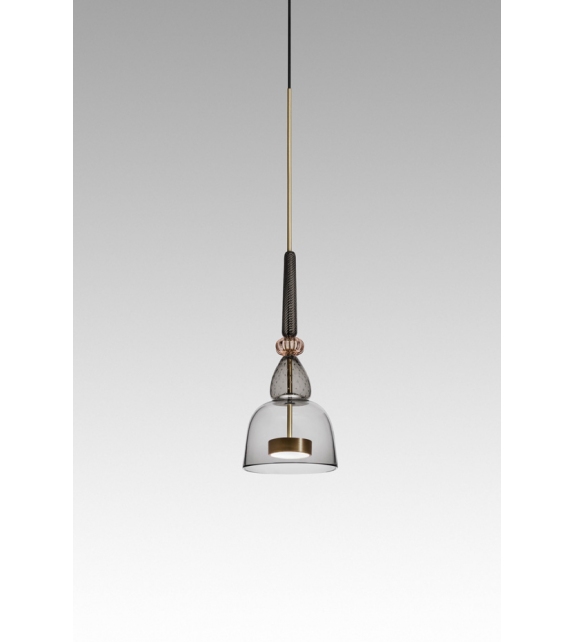 Flauti Pendant 08 Grey Giopato & Coombes Lampada a Sospensione