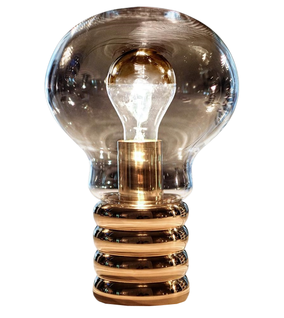 Bulb Brass Ingo Maurer Lampe de Table